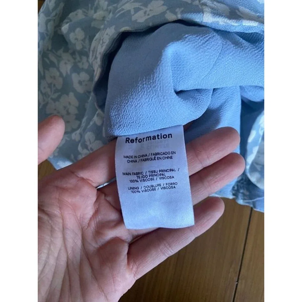 Reformation blouse sinead